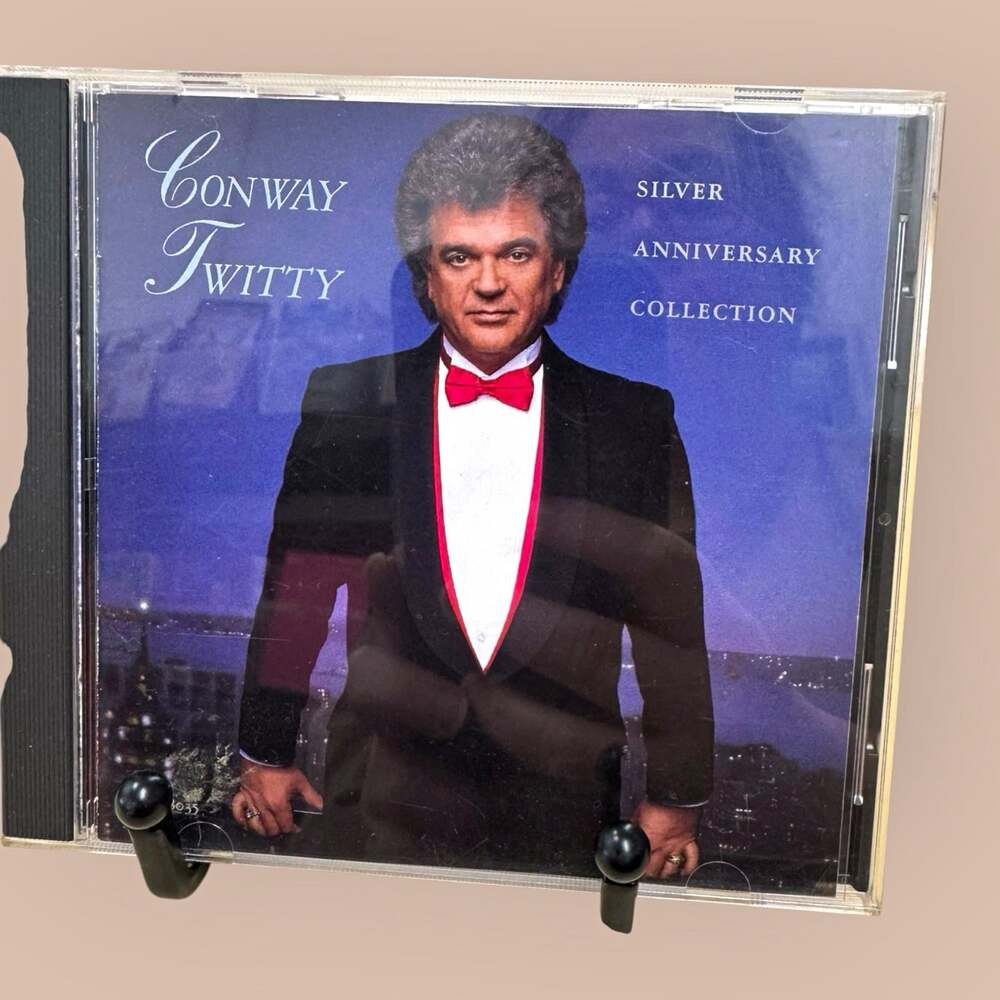 Conway Twitty Silver Anniversary Collection CD 1990 MCA Country Jewel MCAD-8035